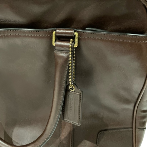 Coach Men’s Leather Briefcase - Picture 3 of 5